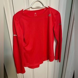 Adidas Climalite Bright Red Top